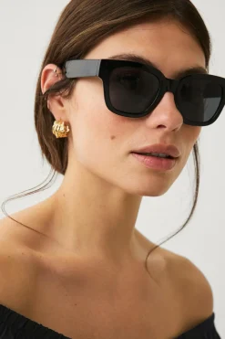 Ellos Collection Klassiske chunky solbriller