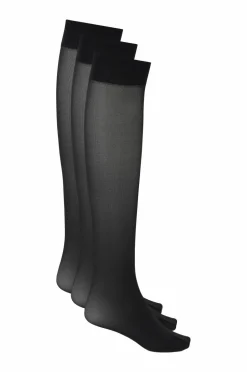 Ellos Collection Knæstrømper 55 DEN 3-pak