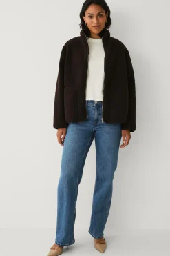 Ellos Collection Kort fleecejakke