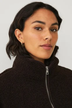 Ellos Collection Kort fleecejakke