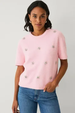 Ellos Collection Kortærmet, strikket trøje