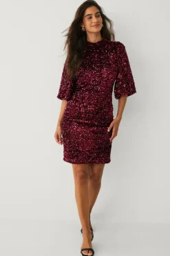 Ellos Collection Kort pailletkjole