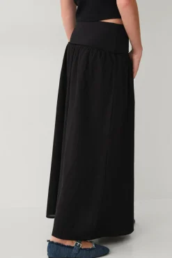 Ellos Collection Lang nederdel med foldbar talje