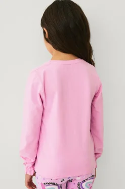 Ellos Collection Langærmet top med tryk