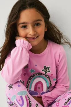 Ellos Collection Langærmet top med tryk