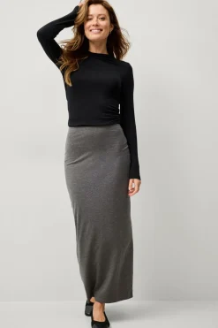 Ellos Collection Lang jerseynederdel