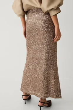 Ellos Collection Lang pailletnederdel