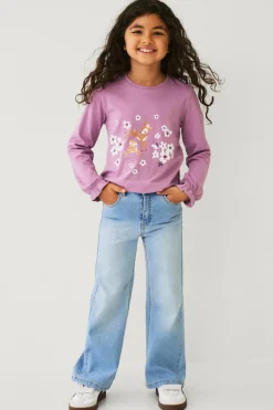 Ellos Collection Langærmet top med tryk