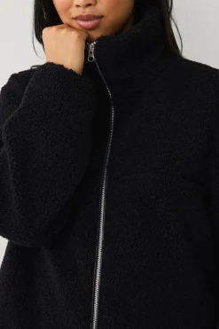 Ellos Collection Lang fleecejakke