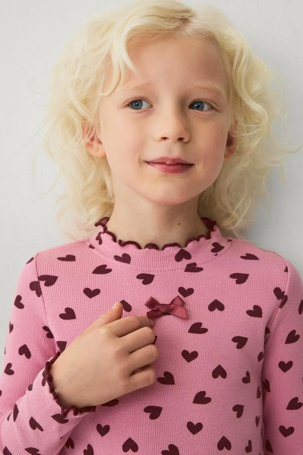 Ellos Collection Langærmet, ribbet top