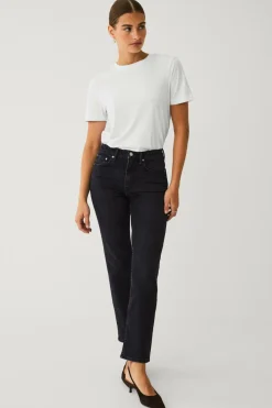 Ellos Collection Lige jeans med høj talje