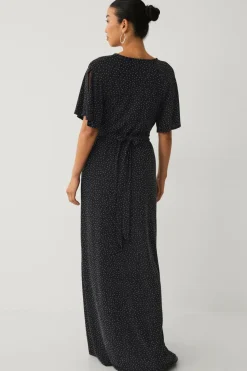 Ellos Collection Maxi kjole med rhinstene