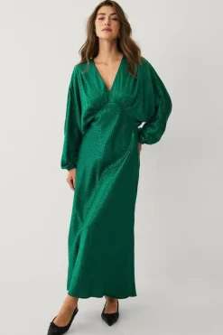 Ellos Collection Maxi kjole med pingvinærmer