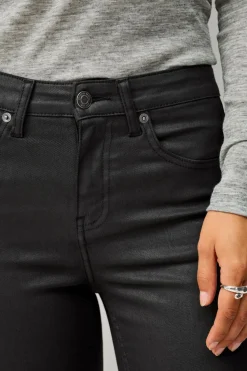 Ellos Collection Med svaj jeans med coated overflade