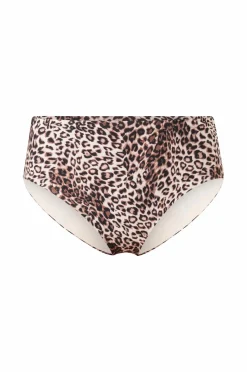 Ellos Collection Midi bikinitop i skinnende jersey