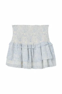 Ellos Collection Mini nederdel med flæser