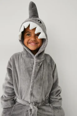 Ellos Collection Morgenkåbe med haj-design