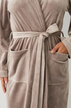 Ellos Collection Morgenkåbe i velour