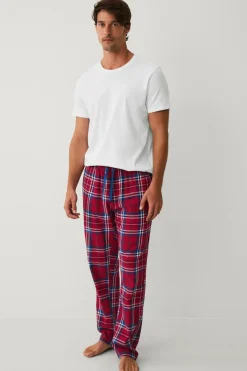 Ellos Collection Natbukser i flonel