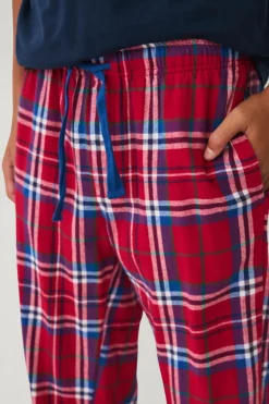 Ellos Collection Natbukser i flonel