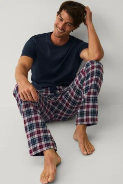 Ellos Collection Natbukser i flonel