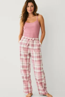 Ellos Collection Natbukser i flonel