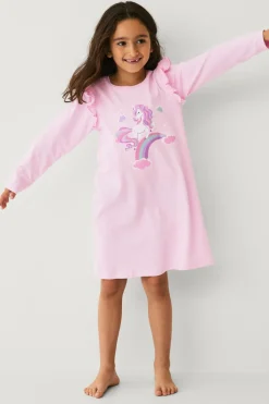 Ellos Collection Natkjole i bomuldsjersey