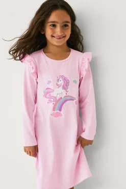 Ellos Collection Natkjole i bomuldsjersey