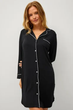 Ellos Collection Natskjorte i viskose