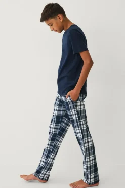 Ellos Collection Natbukser i flonel