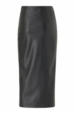 Ellos Collection Nederdel i imiteret læder