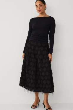 Ellos Collection Nederdel med frynser