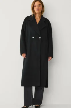 Ellos Collection Overdimensioneret uldfrakke Premium