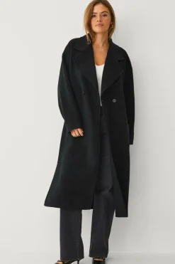 Ellos Collection Overdimensioneret uldfrakke Premium