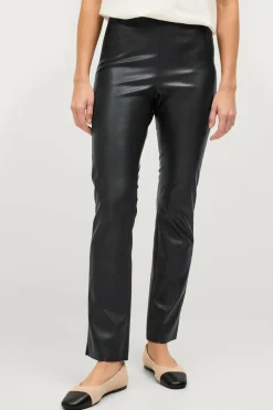 Ellos Collection Pull-on bukser i imiteret læder