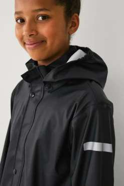 Ellos Collection PU-regnjakke