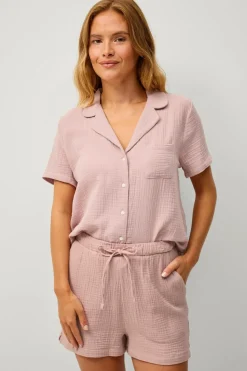 Ellos Collection Pyjamasshorts i bomuld