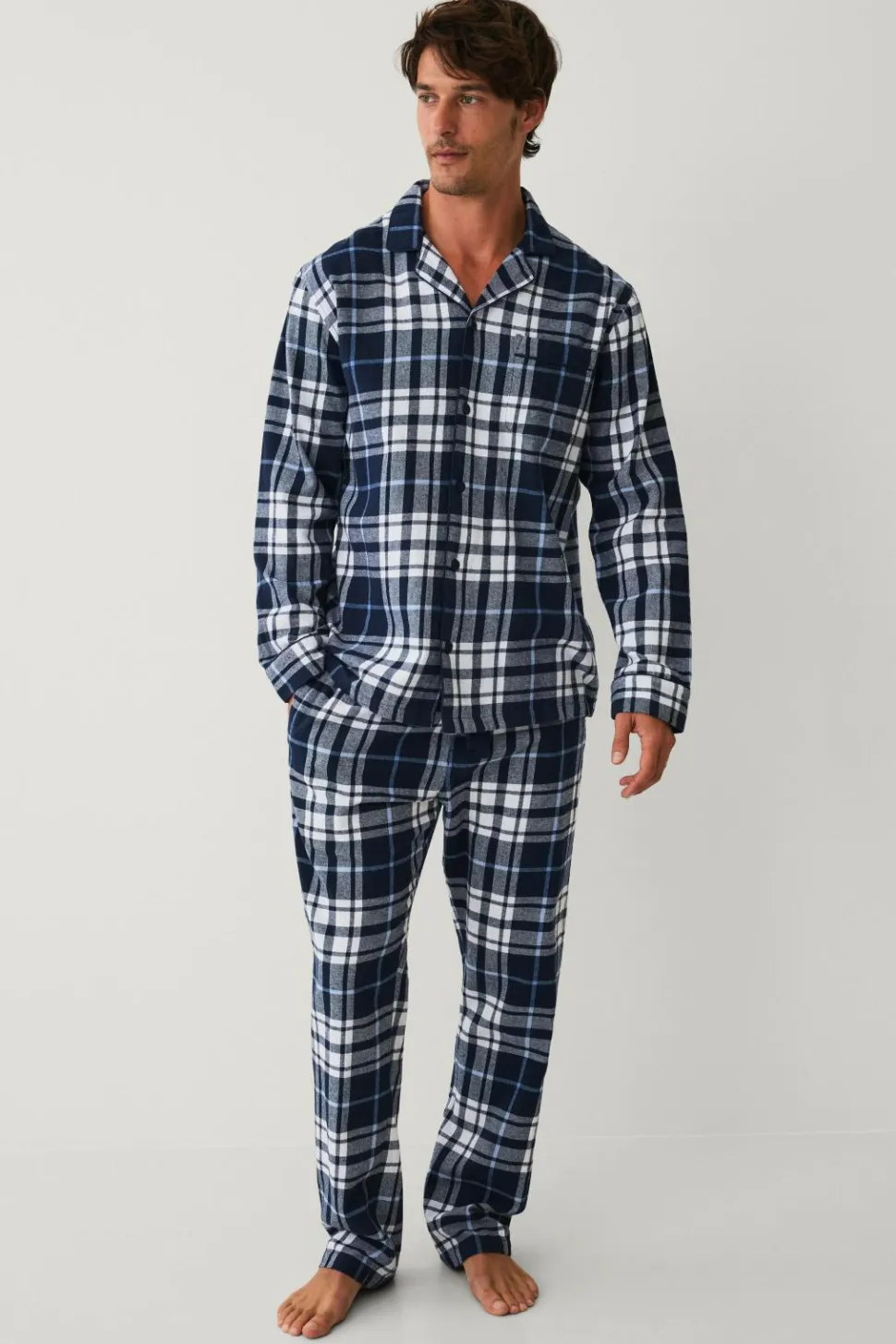 Ellos Collection Pyjamassæt i flonel