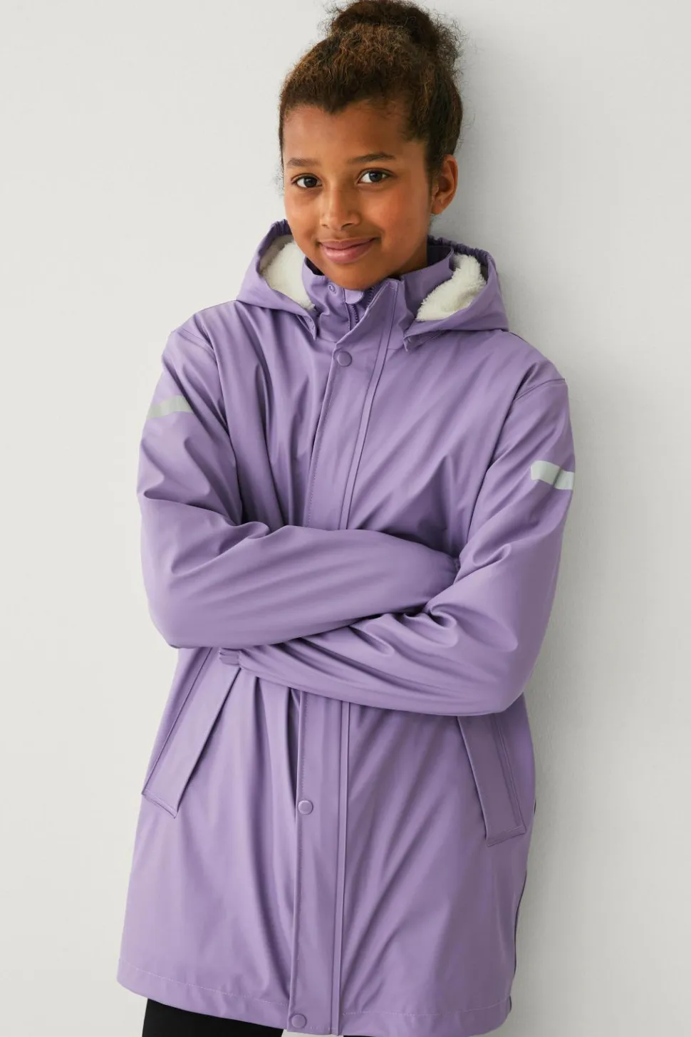 Ellos Collection Regnjakke med pileforing