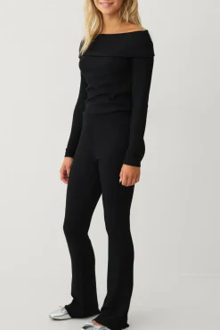 Ellos Collection Ribbede leggings