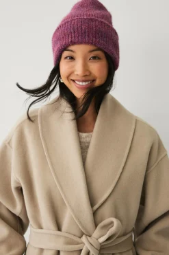 Ellos Collection Ribstrikket hue