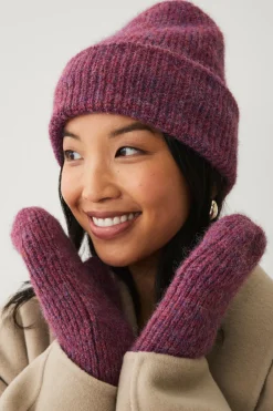 Ellos Collection Ribstrikket hue