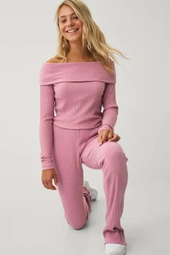 Ellos Collection Ribbede leggings