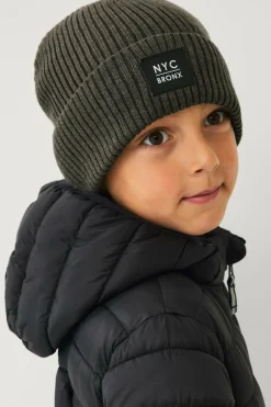 Ellos Collection Ribstrikket hue