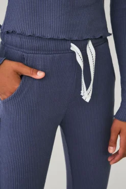 Ellos Collection Ribbede afslappede bukser