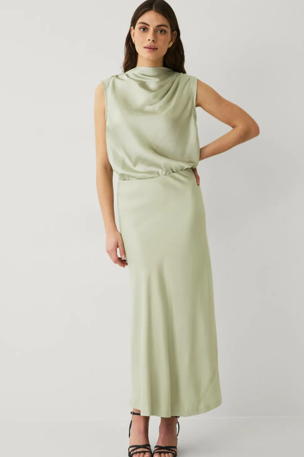 Ellos Collection Satinkjole