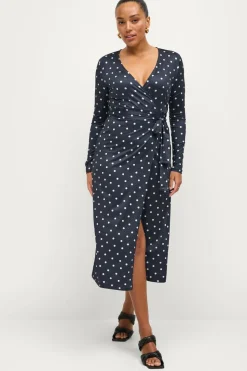 Ellos Collection Slå-om kjole Ylva