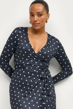 Ellos Collection Slå-om kjole Ylva