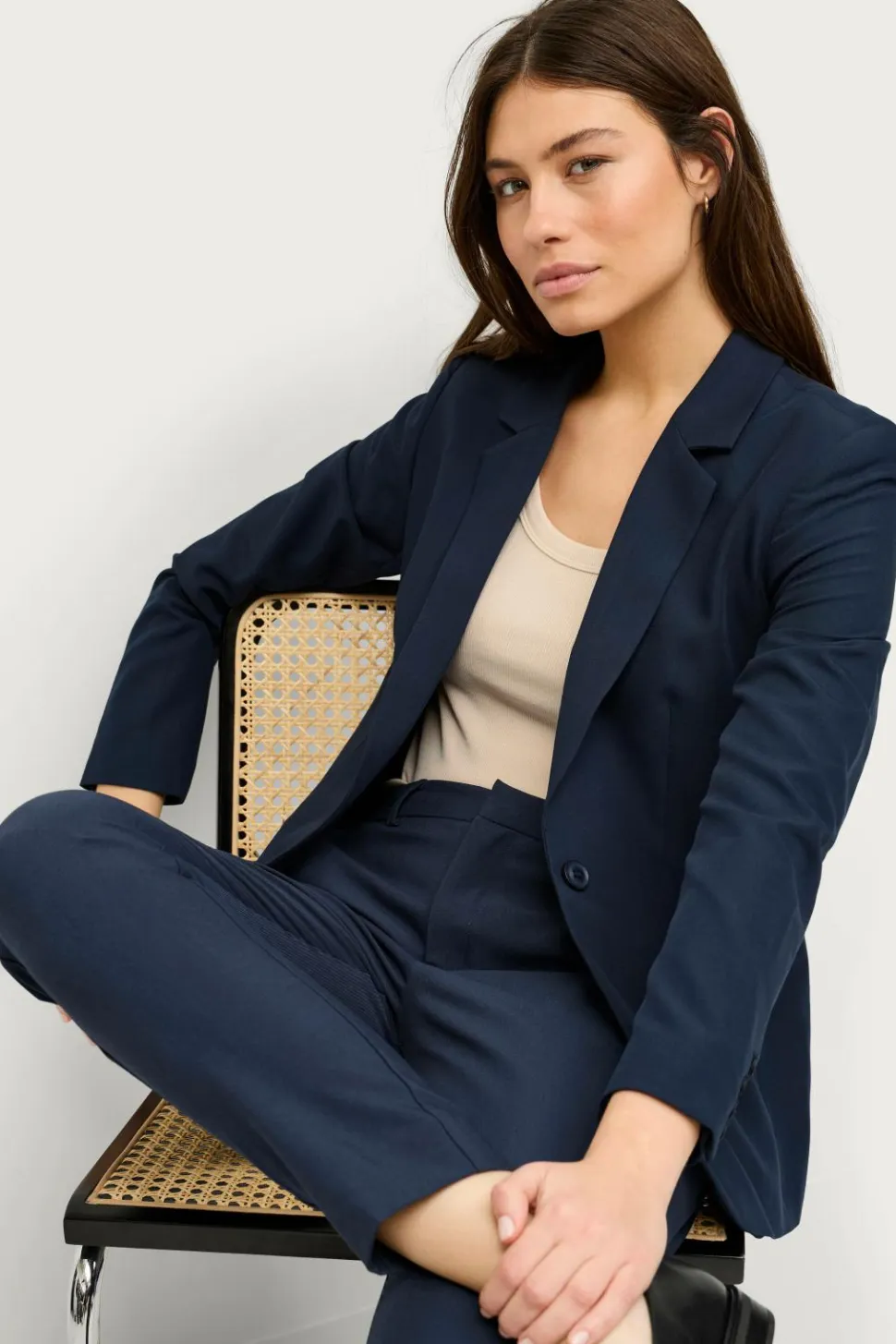 Ellos Collection Smal pasform habitjakke