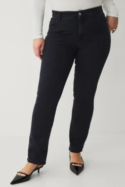 Ellos Collection Smalle stretchjeans med høj talje